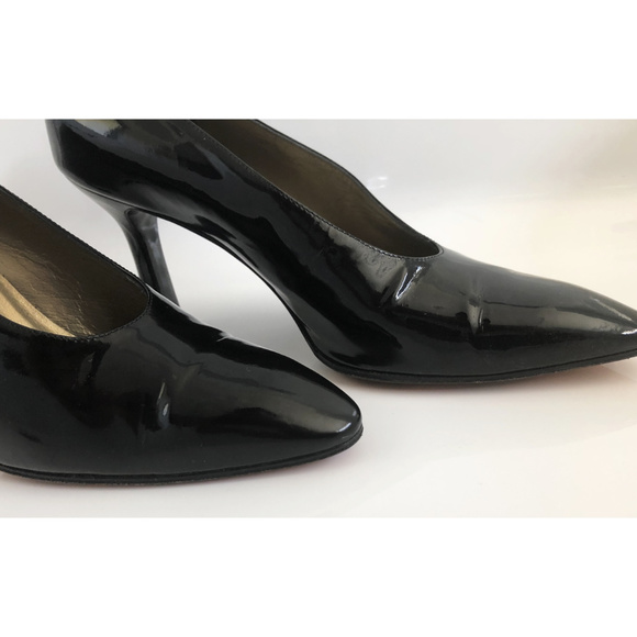 Vintage Yves Saint Laurent Patent Leather Pumps - Picture 6 of 8